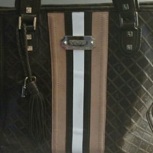 L. A. M. B. Fadeout tote Brown