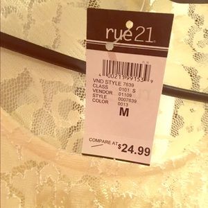 Rue 21 Dress with cut out back.