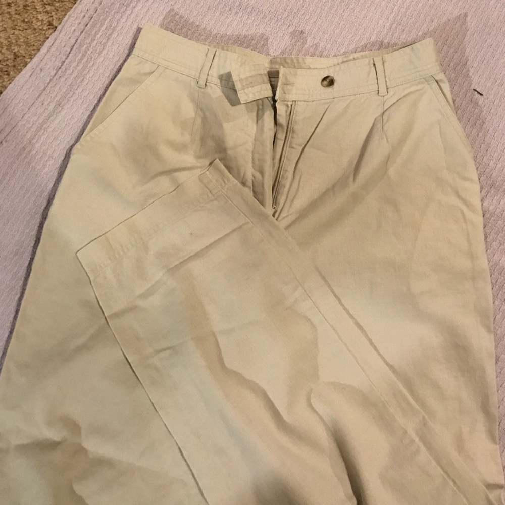 Summer Linen Dress Pants