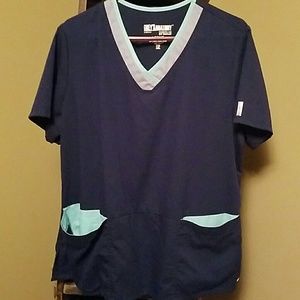 Greys Anatomy by Barco activewear scrub set 2XL