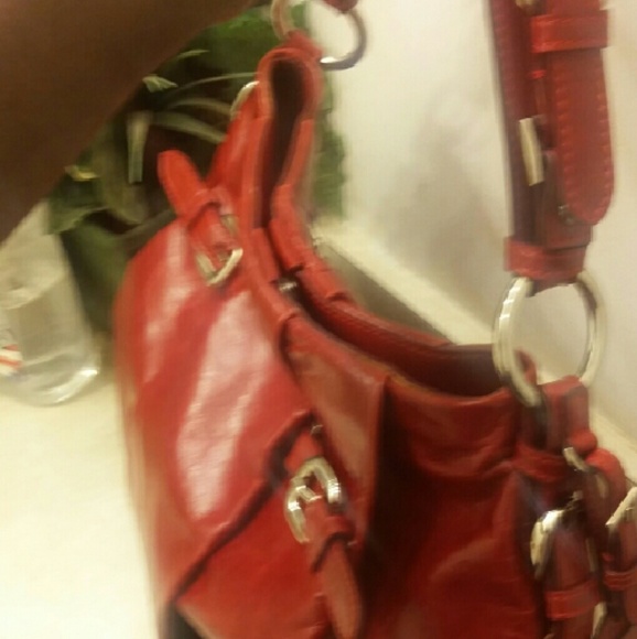 Red leather bag by Red Lips - Picture 2 of 4
