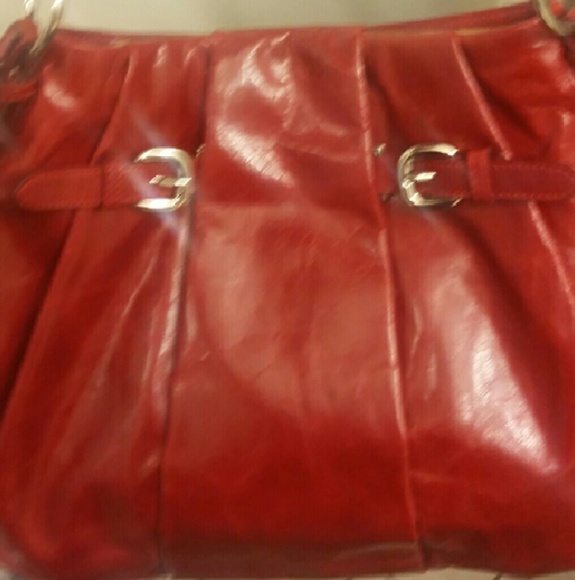 Red leather bag by Red Lips - Picture 4 of 4