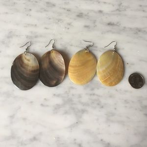 Real Shell Earrings