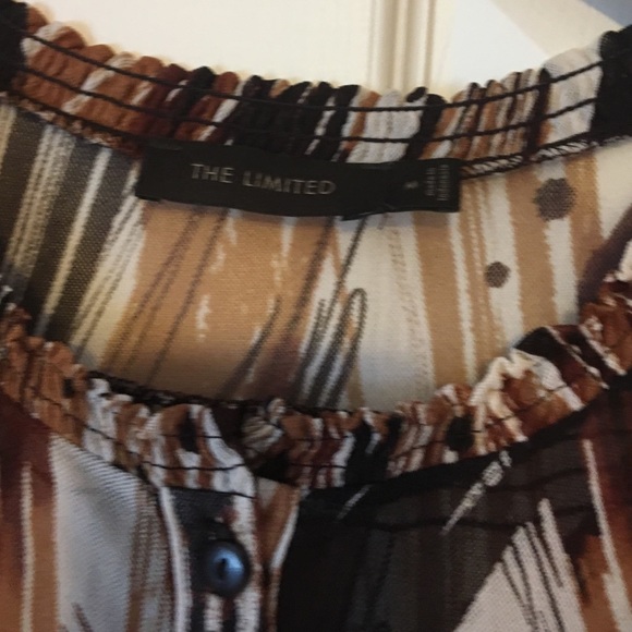 Sheer button down blouse - Picture 2 of 4