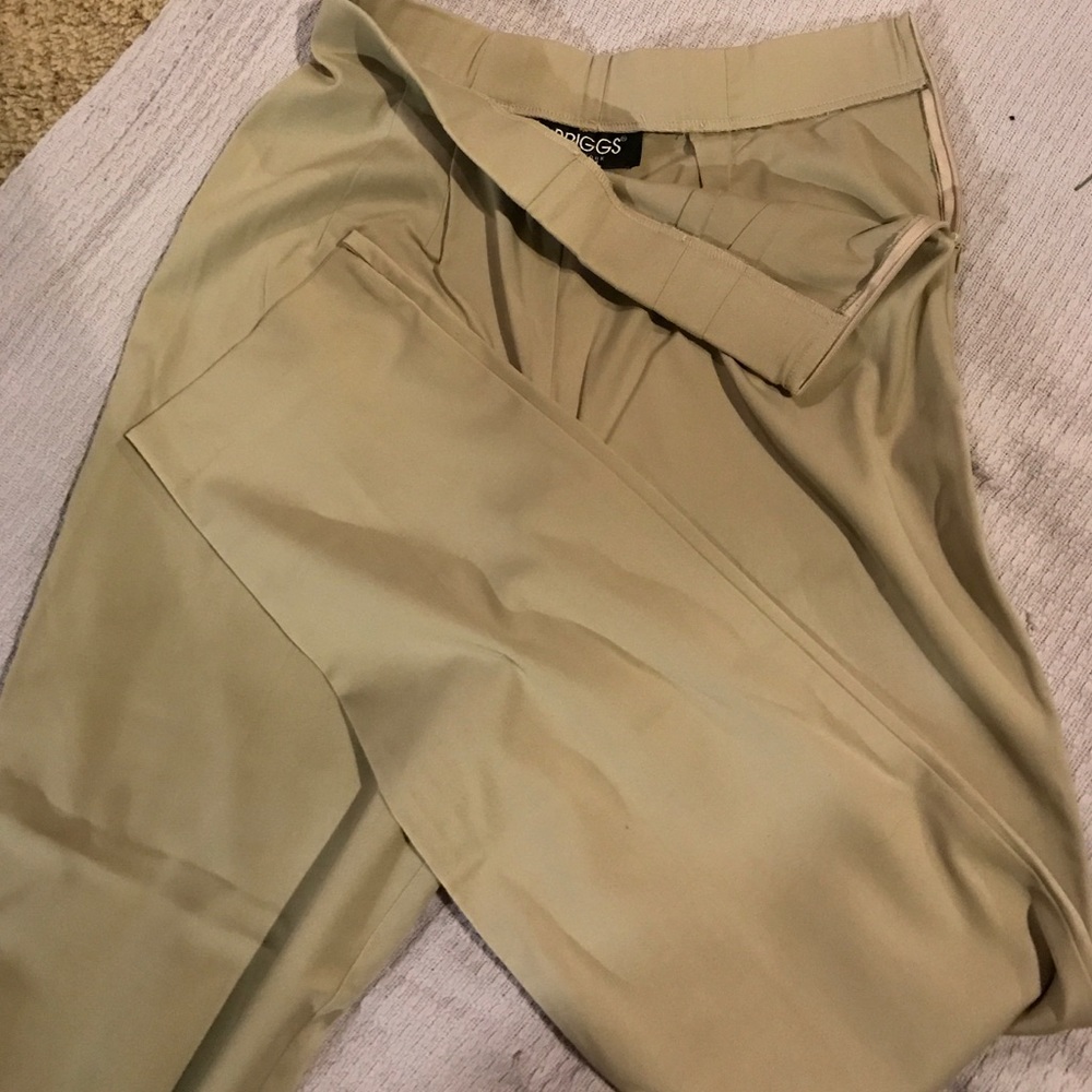 Rayon dress pants.. beige