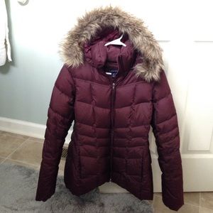 Lands' End puffer jacket