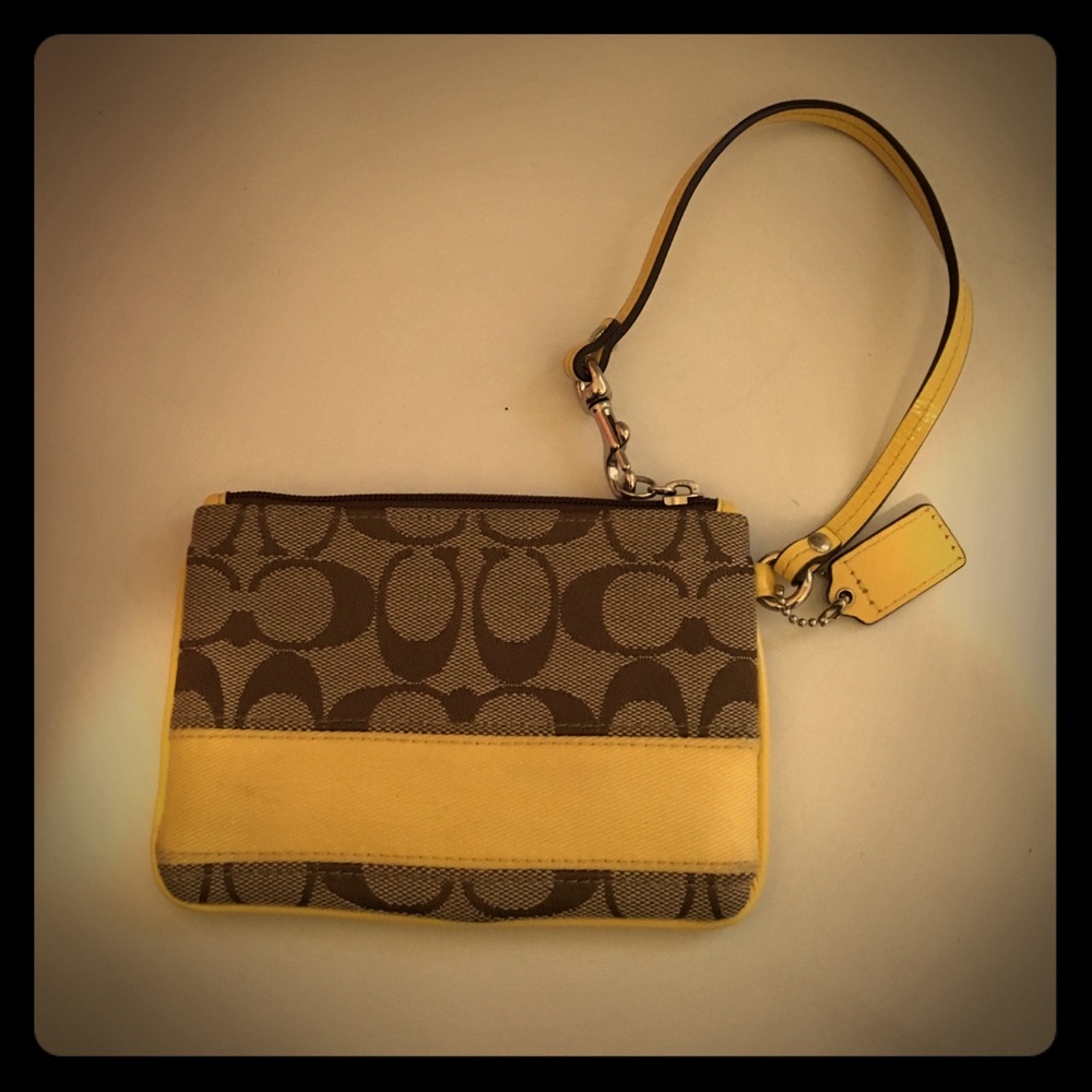 Coach wristlet