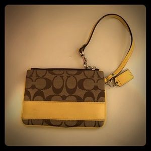 Coach wristlet