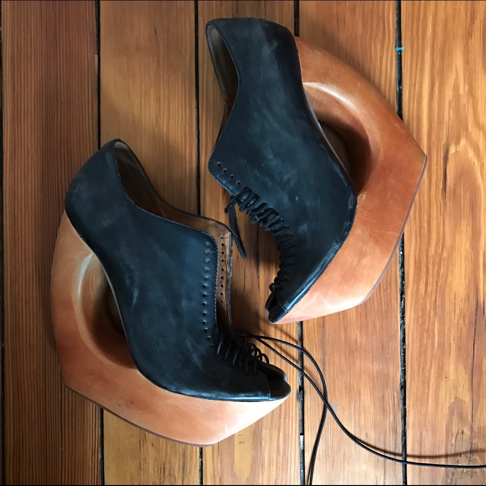 Jeffrey Campbell Rockin Wedge Platforms