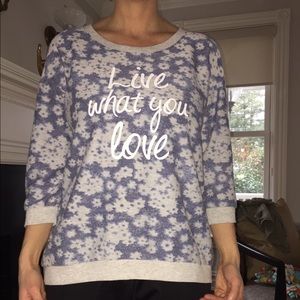 Sanoma "live what you love" sweater