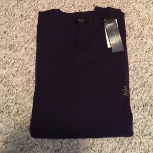NWT 100% Cashmere Penguins Original Sweater