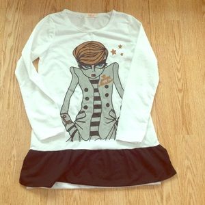 Cute long-sleeve tee