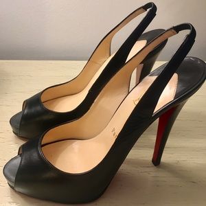 Brand New Christian Louboutin Slingback Pump