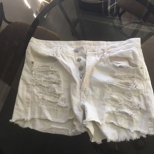 American Eagle Distressed Shorts