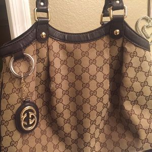 Used authentic Gucci sukey bag