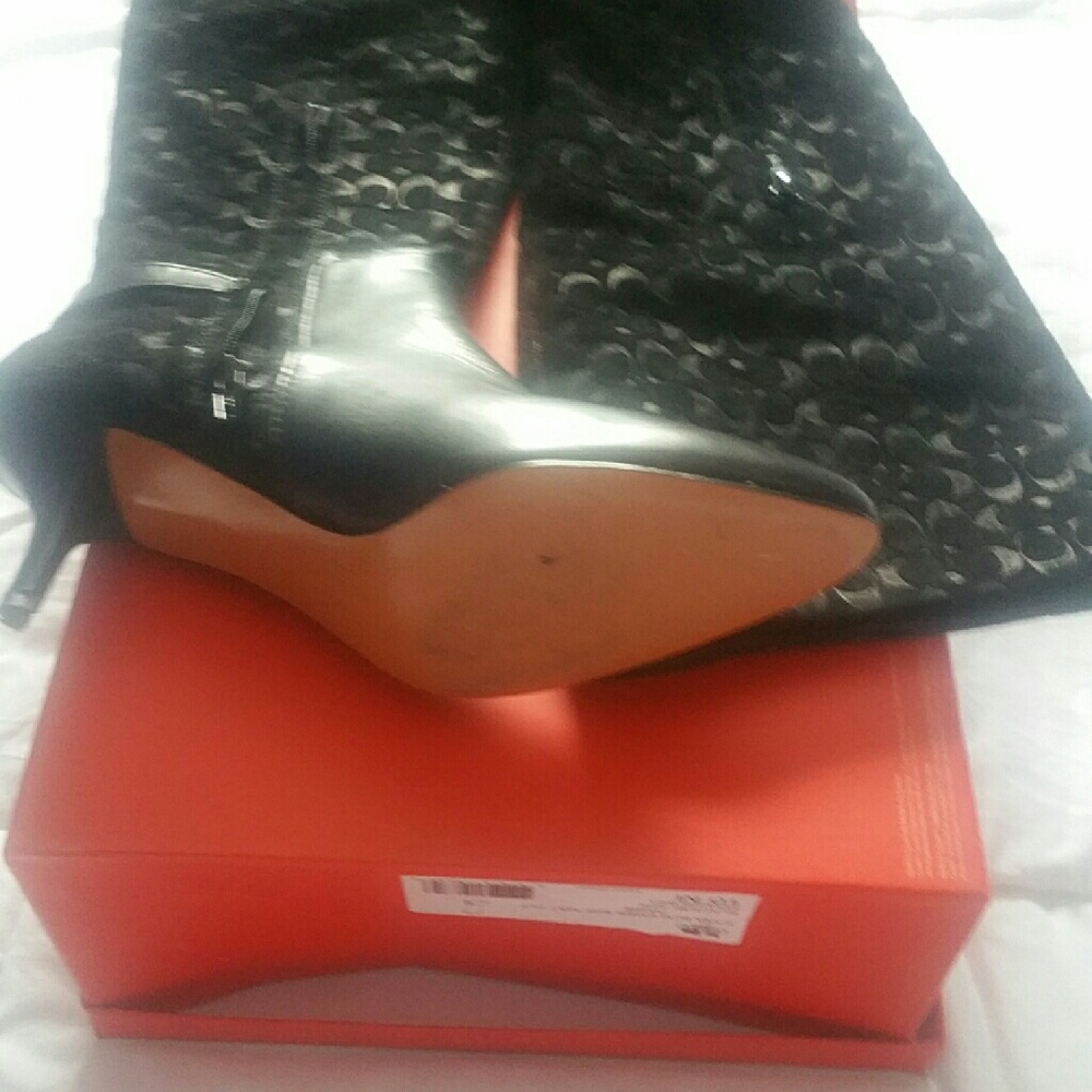 Women's  Coach  Black boots