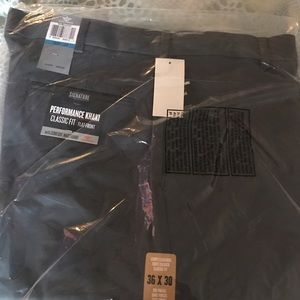 NWT. Dockers Classic Fit Slate Gray Dress Pants.