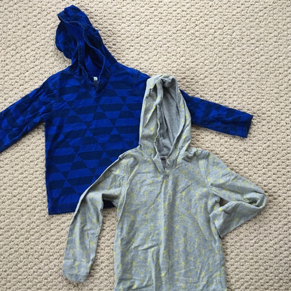 Lot tea boys hooded tops