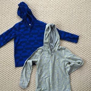 Lot tea boys hooded tops