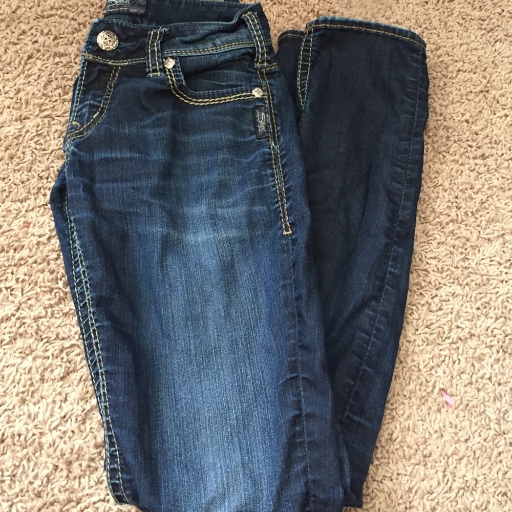 Silver suki skinny jeans