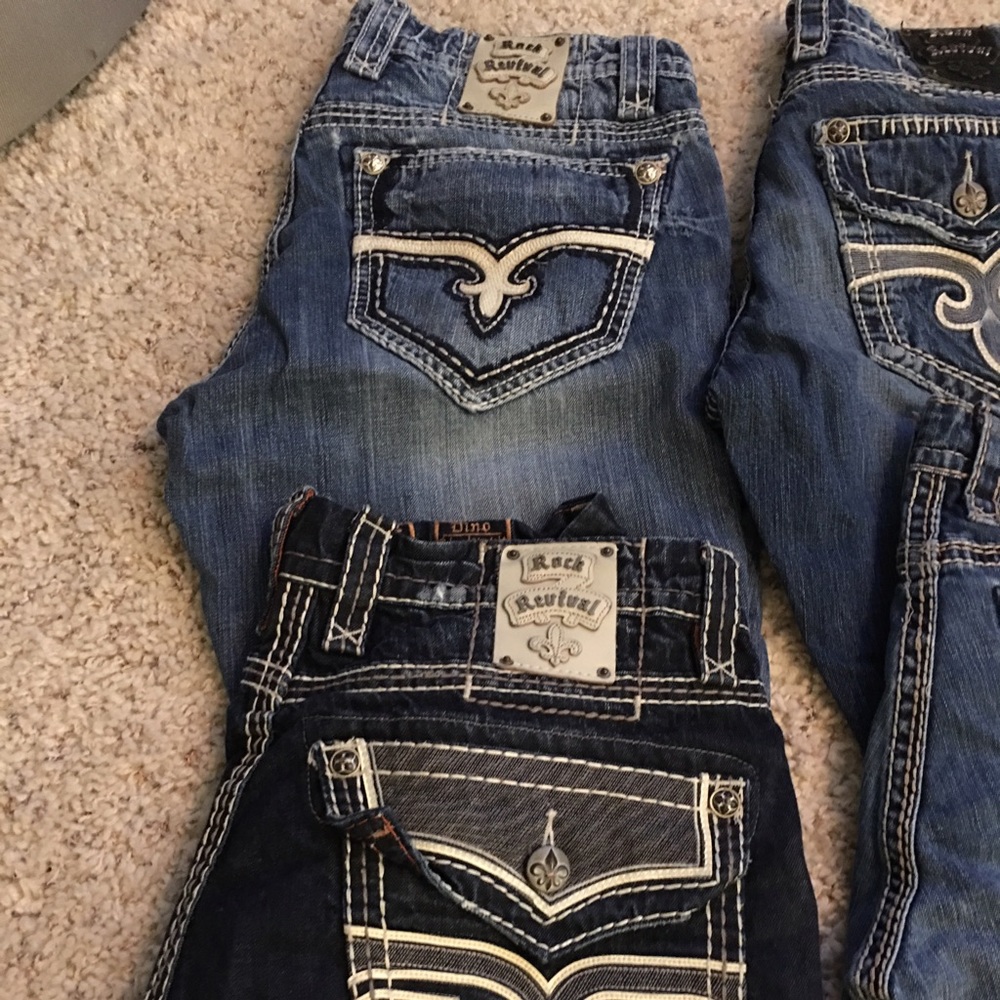 Men's Rock Revival Jeans