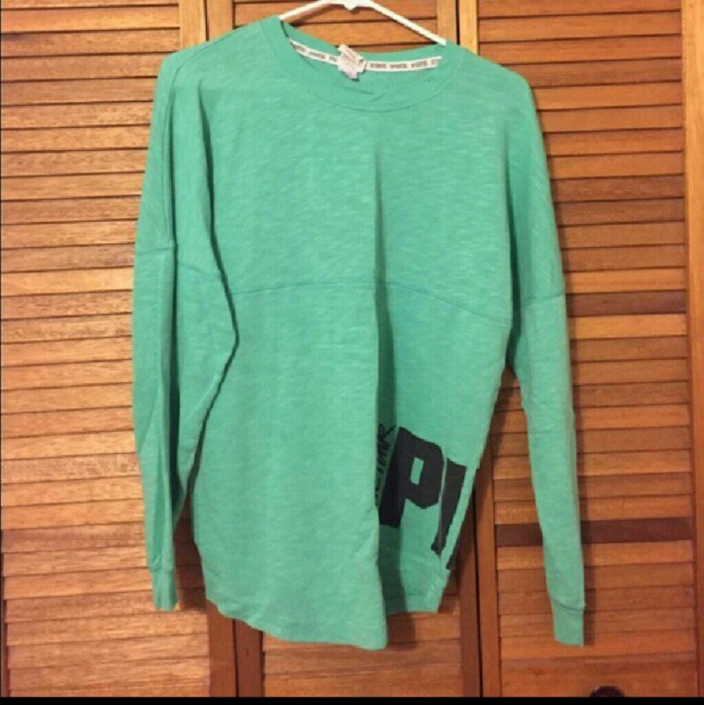 Victoria secret green crew