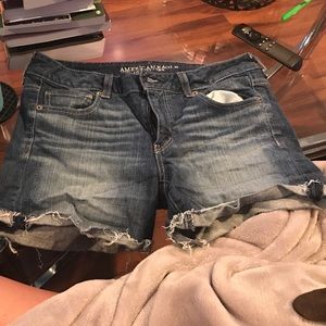 American eagle jean shorts