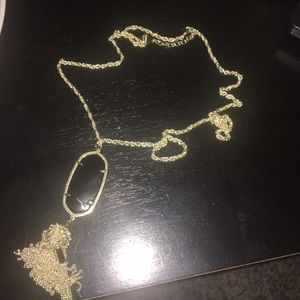 Black and Gold Kendra Scott Rayne