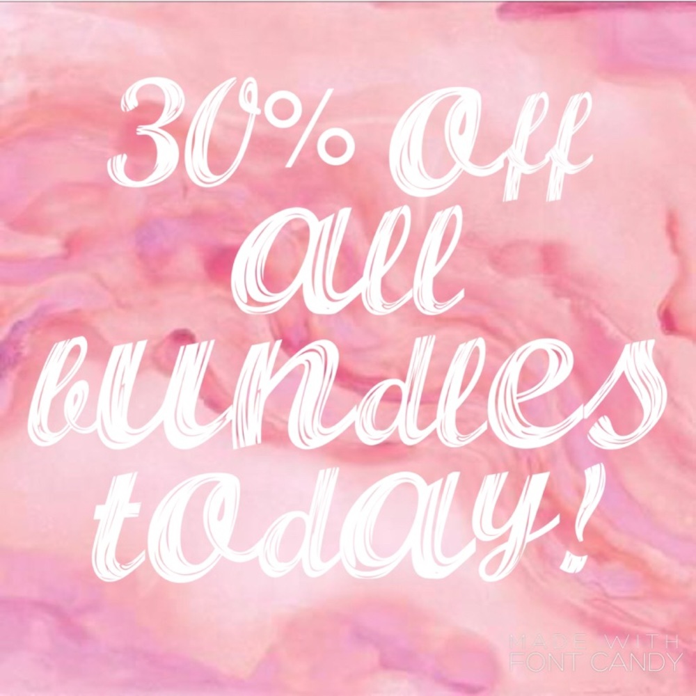 💋30% off all bundles today (3+) ladies & gents!💋