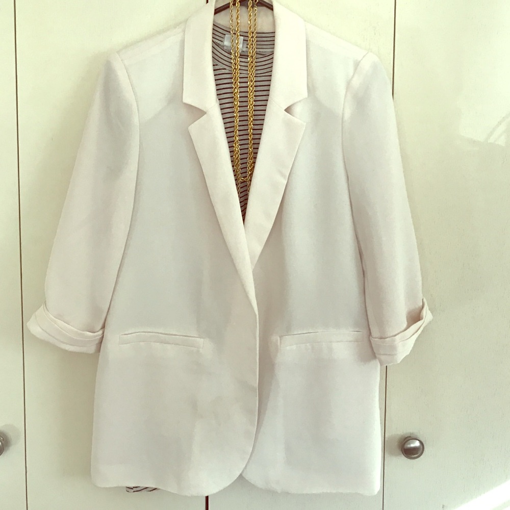 Forever 21 cream blazer