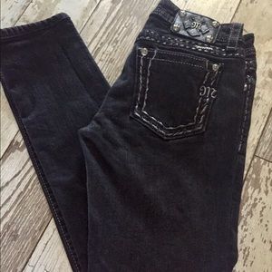 Miss Me Black Skinny Jeans