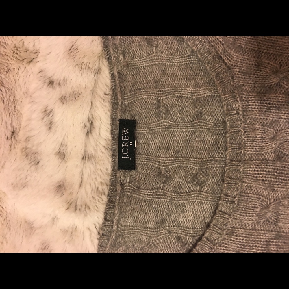 Gray J.Crew Sweater - Picture 2 of 2