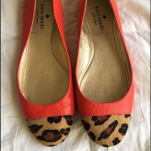 Kate Spade jazz cap toe flats