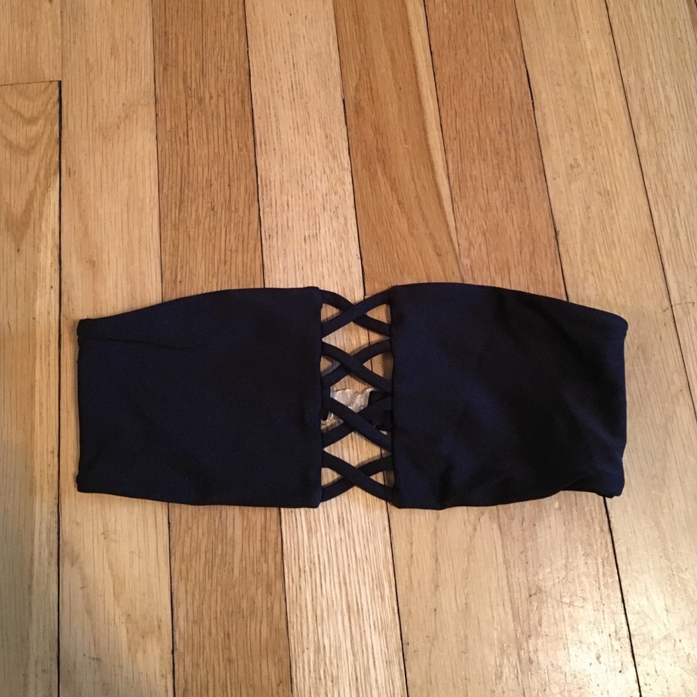 Eau Paix Vie Bandeau Bathing Suit top