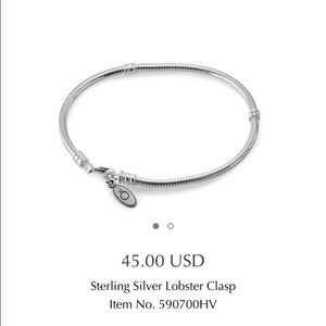 💯 Pandora Authentic bracelet