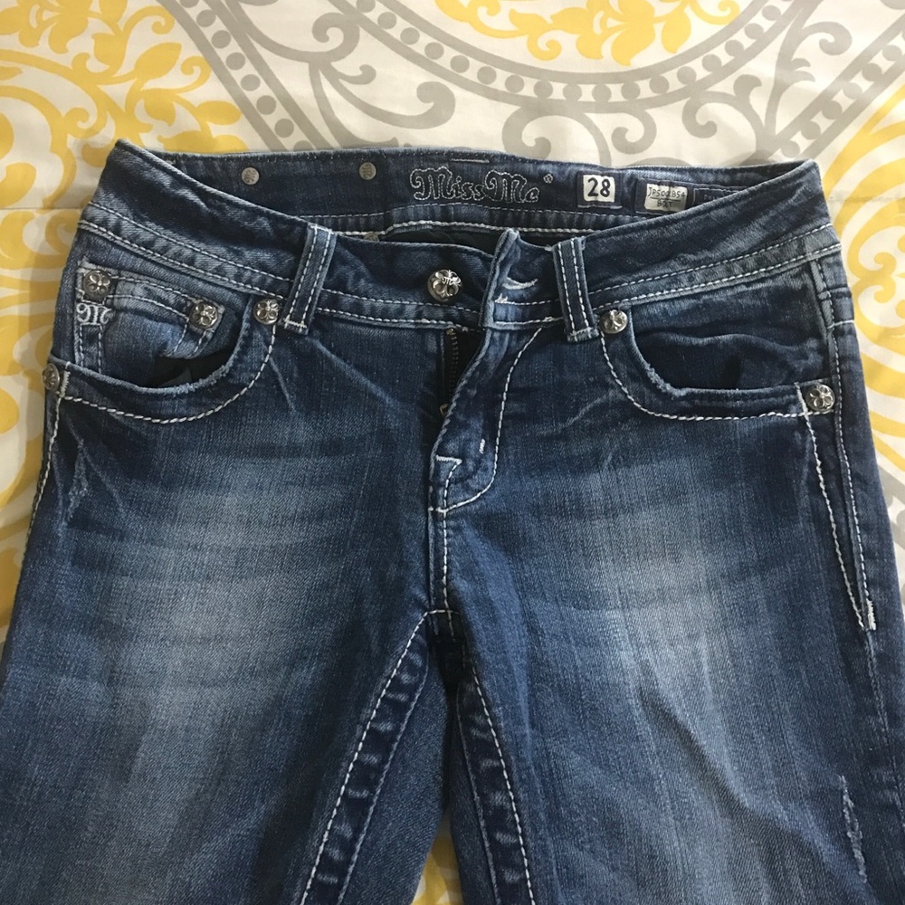 Miss Me size 28 boot cut jeans