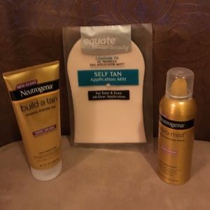 Neutrogena Gradual Tan Lotion, Spray, and Glove