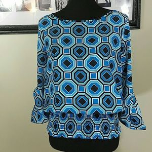 Michael Kors geometric print top