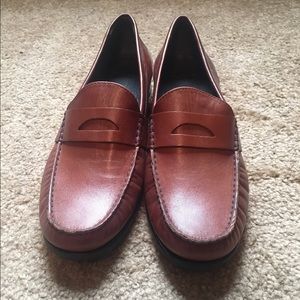 Cole Haan brown leather loafers - size 10.5