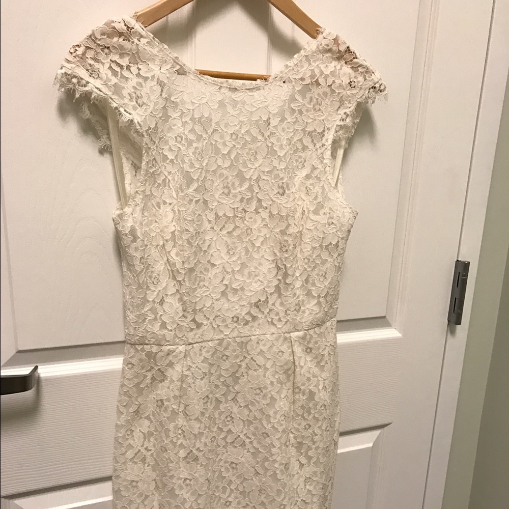 Shoshanna Ivory Scarlett Dress