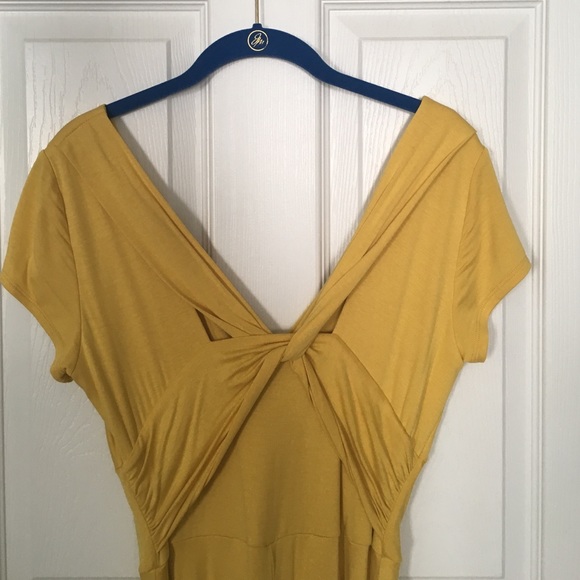 BCBGMaxazria Dress - mustard yellow - Picture 2 of 4