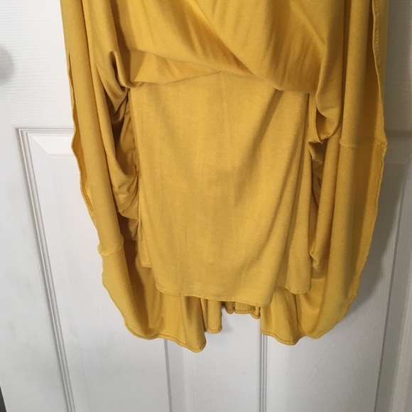 BCBGMaxazria Dress - mustard yellow - Picture 4 of 4