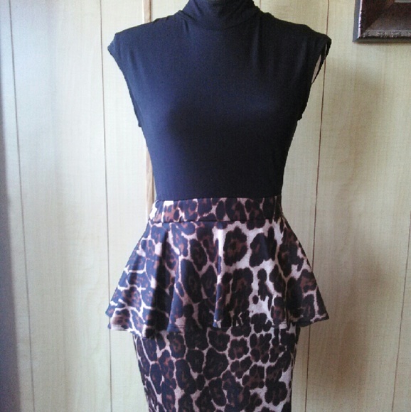 Foreign Exchange Dresses & Skirts - Foreign Exchange Peplum Dress