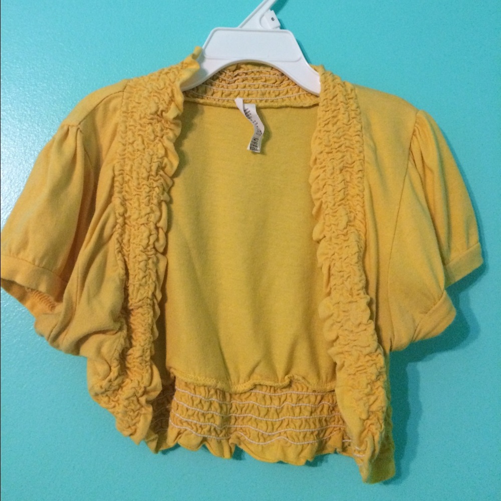 Yellow cover