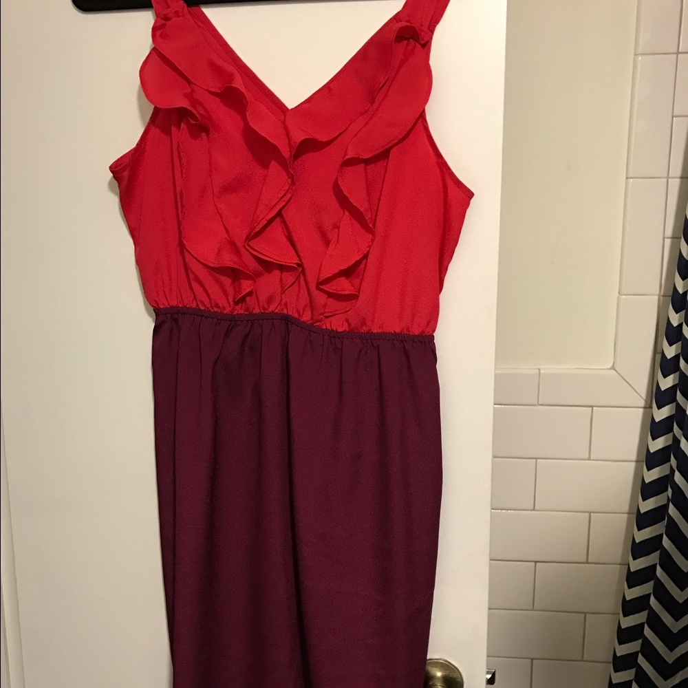 Two tone dress
