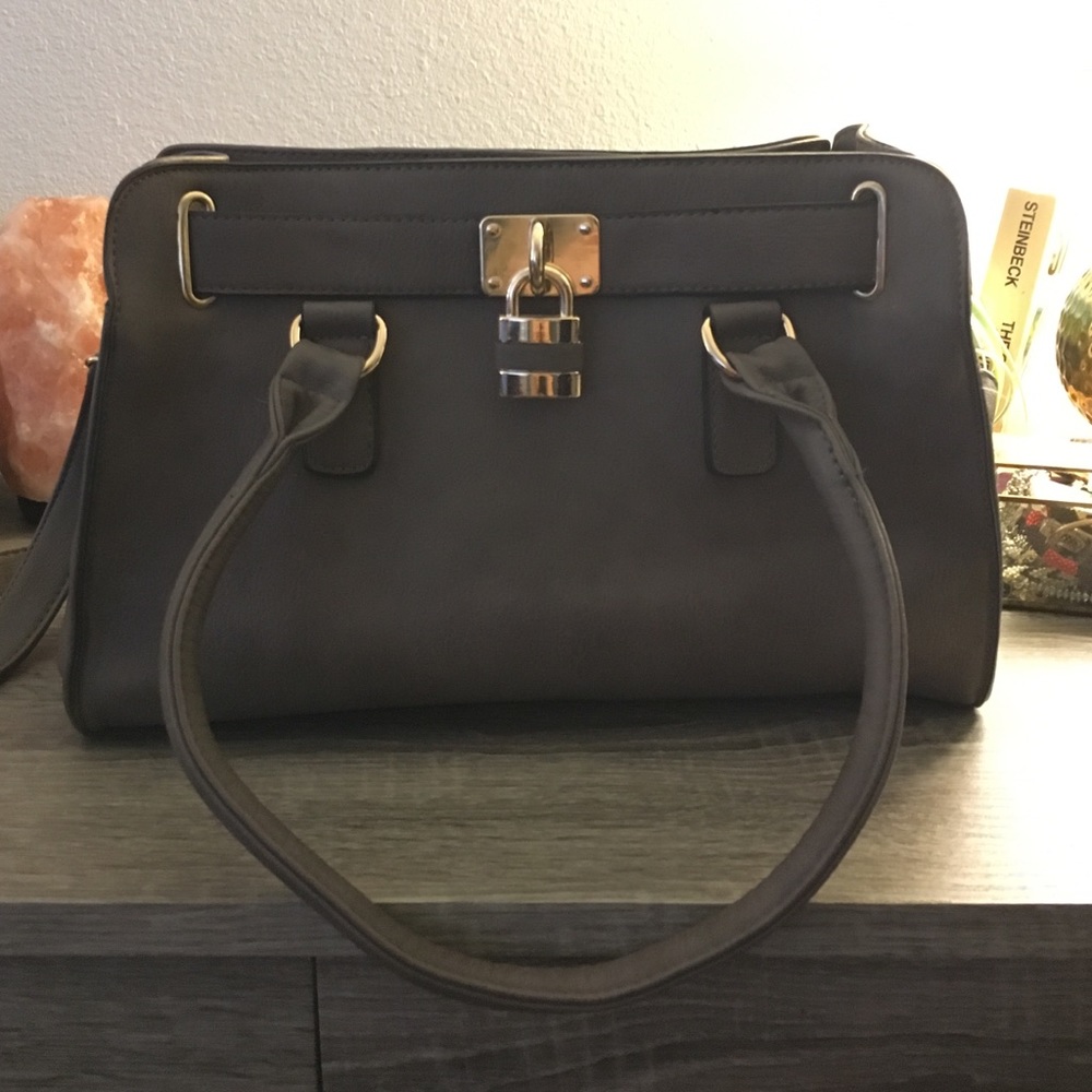 Grey purse