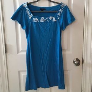 Banana Republic embroidered dress