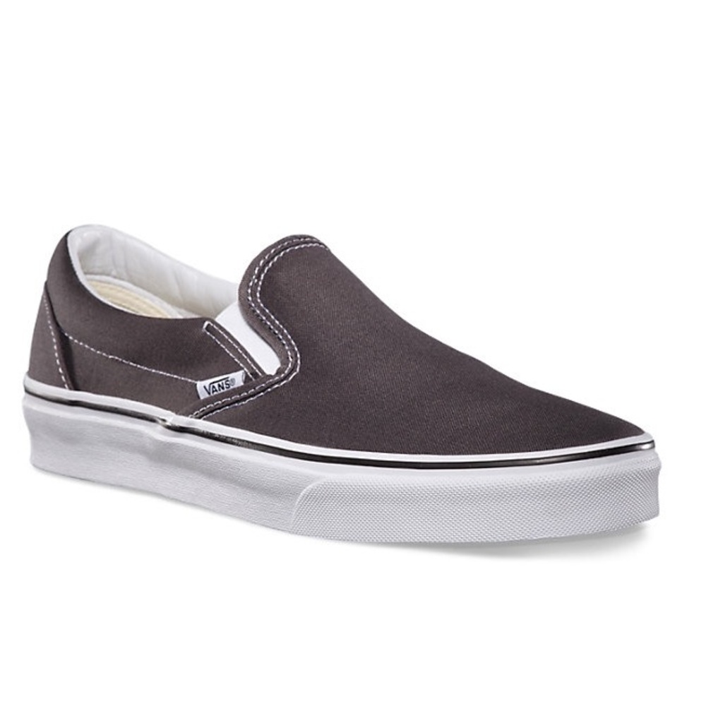 Charcoal Slip-On Vans