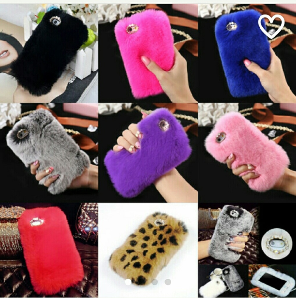 Fuzzy iphone 6 plus case