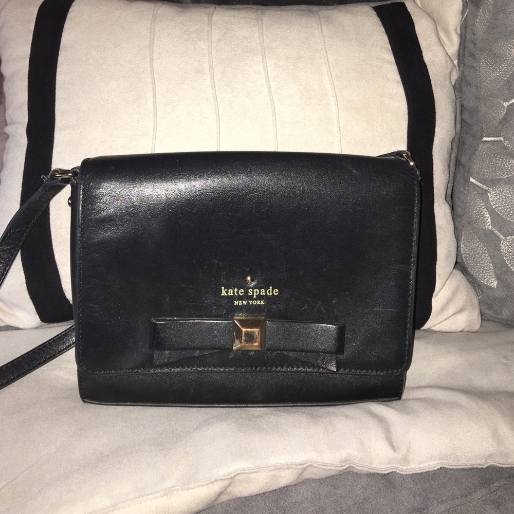 Black Kate Spade small handbag/satchel